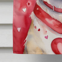 Load image into Gallery viewer, Anatolian Shepherd Dog My Valentine House Flag