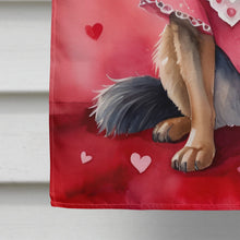 Load image into Gallery viewer, Belgian Tervuren My Valentine House Flag