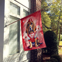 Load image into Gallery viewer, Bloodhound My Valentine House Flag