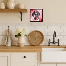 Load image into Gallery viewer, Bluetick Coonhound My Valentine Framed Metal Print