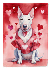 Load image into Gallery viewer, Bull Terrier My Valentine House Flag
