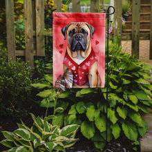 Load image into Gallery viewer, Bullmastiff Valentine’s Day Garden Flag – Dog-Themed Heart Yard Decor