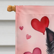 Load image into Gallery viewer, Cairn Terrier My Valentine House Flag