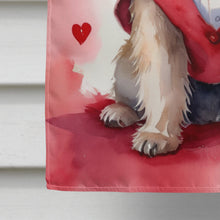 Load image into Gallery viewer, Cairn Terrier My Valentine House Flag