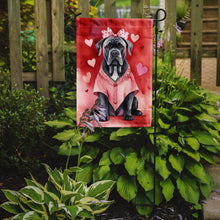 Load image into Gallery viewer, Cane Corso Valentine’s Day Garden Flag – Dog-Themed Heart Yard Decor