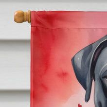 Load image into Gallery viewer, Cane Corso My Valentine House Flag