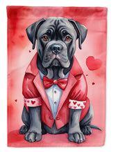 Load image into Gallery viewer, Cane Corso My Valentine House Flag