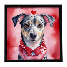 Load image into Gallery viewer, Catahoula My Valentine Framed Metal Print