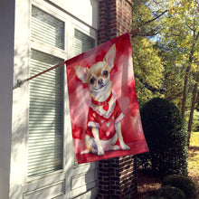 Load image into Gallery viewer, Chihuahua My Valentine House Flag