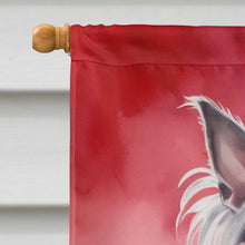 Load image into Gallery viewer, Chinese Crested My Valentine House Flag