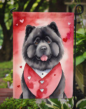 Load image into Gallery viewer, Chow Chow Valentine’s Day Garden Flag – Dog-Themed Heart Yard Decor
