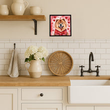 Load image into Gallery viewer, Chow Chow My Valentine Framed Metal Print