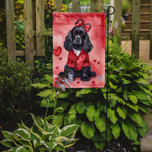 Load image into Gallery viewer, Cocker Spaniel Valentine’s Day Garden Flag – Dog-Themed Heart Yard Decor