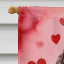 Load image into Gallery viewer, Cocker Spaniel My Valentine House Flag