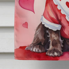 Load image into Gallery viewer, Cocker Spaniel My Valentine House Flag