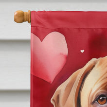 Load image into Gallery viewer, Dogue de Bordeaux My Valentine House Flag