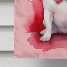 Load image into Gallery viewer, English Bull Terrier My Valentine House Flag
