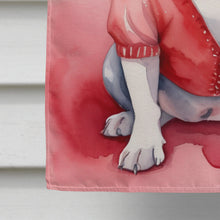 Load image into Gallery viewer, French Bulldog My Valentine House Flag