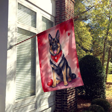 Load image into Gallery viewer, German Shepherd My Valentine House Flag