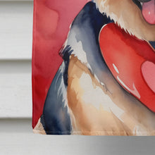 Load image into Gallery viewer, German Shepherd My Valentine House Flag