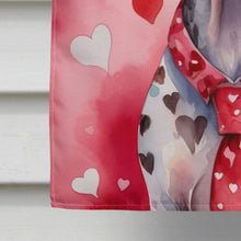 Load image into Gallery viewer, German Shorthaired Pointer My Valentine House Flag