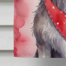Load image into Gallery viewer, German Wirehaired Pointer My Valentine House Flag