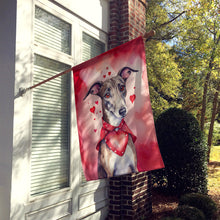 Load image into Gallery viewer, Greyhound My Valentine House Flag