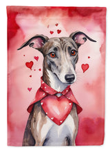 Load image into Gallery viewer, Greyhound My Valentine House Flag