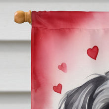 Load image into Gallery viewer, Havanese My Valentine House Flag