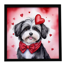 Load image into Gallery viewer, Havanese My Valentine Framed Metal Print