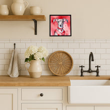 Load image into Gallery viewer, Italian Greyhound My Valentine Framed Metal Print