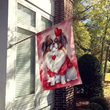 Load image into Gallery viewer, Japanese Chin My Valentine House Flag