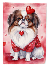 Load image into Gallery viewer, Japanese Chin My Valentine House Flag