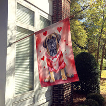 Load image into Gallery viewer, Mastiff My Valentine House Flag