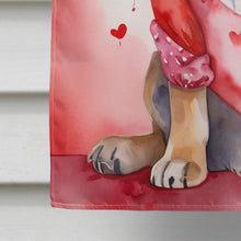 Load image into Gallery viewer, Mastiff My Valentine House Flag