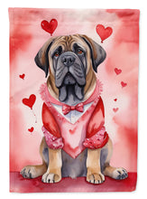 Load image into Gallery viewer, Mastiff My Valentine House Flag