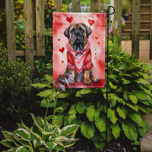 Load image into Gallery viewer, Mastiff Valentine’s Day Garden Flag – Dog-Themed Heart Yard Decor