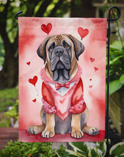 Load image into Gallery viewer, Mastiff Valentine’s Day Garden Flag – Dog-Themed Heart Yard Decor
