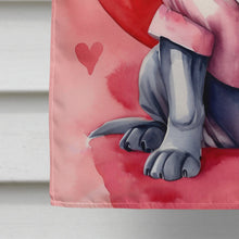Load image into Gallery viewer, Neapolitan Mastiff My Valentine House Flag