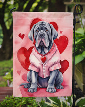 Load image into Gallery viewer, Neapolitan Mastiff Valentine’s Day Garden Flag – Dog-Themed Heart Yard Decor