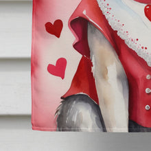 Load image into Gallery viewer, Norwegian Elkhound My Valentine House Flag