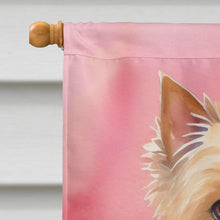Load image into Gallery viewer, Norwich Terrier My Valentine House Flag
