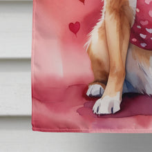 Load image into Gallery viewer, Nova Scotia Duck Tolling Retriever My Valentine House Flag