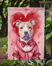 Load image into Gallery viewer, Pit Bull Terrier Valentine’s Day Garden Flag – Dog-Themed Heart Yard Decor