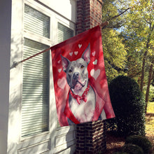 Load image into Gallery viewer, Pit Bull Terrier My Valentine House Flag
