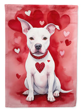 Load image into Gallery viewer, Pit Bull Terrier My Valentine House Flag