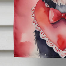 Load image into Gallery viewer, Portuguese Water Dog My Valentine House Flag
