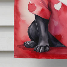 Load image into Gallery viewer, Pug My Valentine House Flag