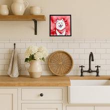Load image into Gallery viewer, Samoyed My Valentine Framed Metal Print