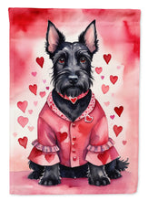 Load image into Gallery viewer, Scottish Terrier My Valentine House Flag